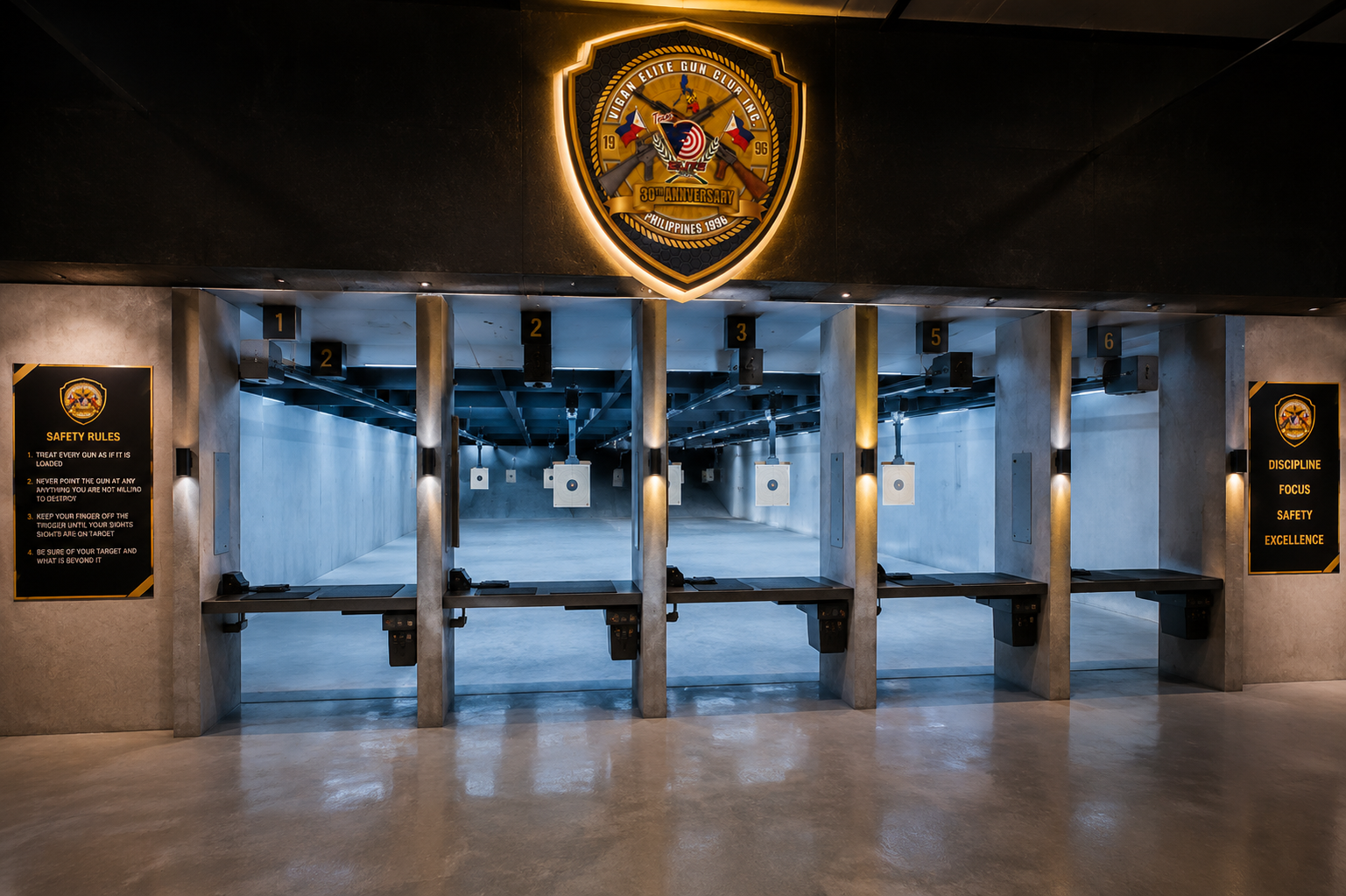 Indoor shooting range