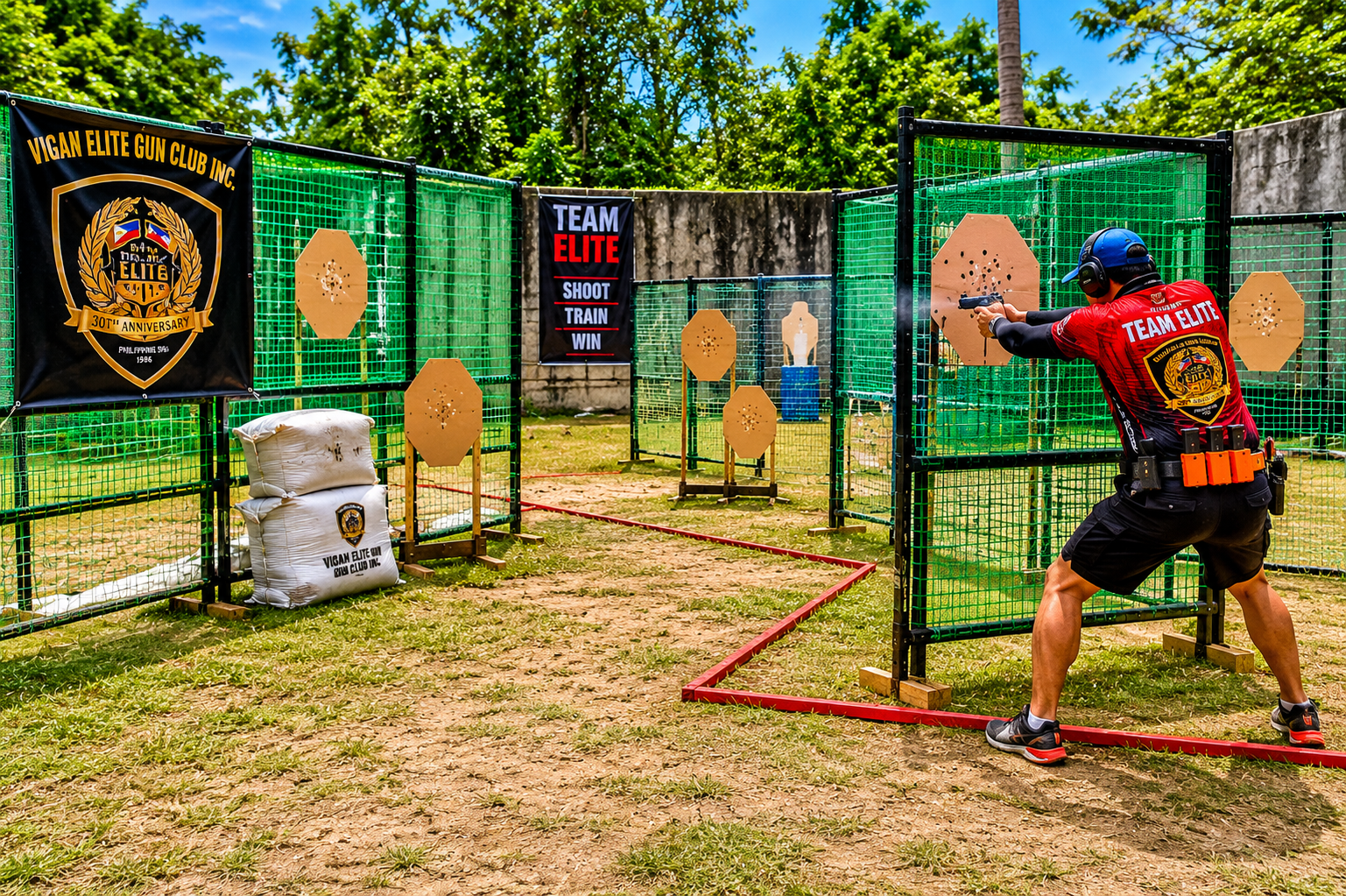 Outdoor IPSC range